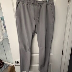 Men's Classic Gray Athleisure Trousers